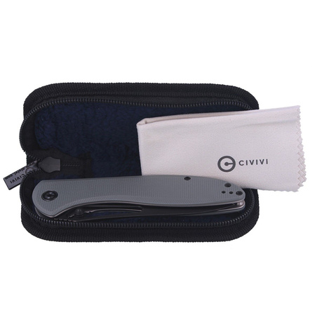 CIVIVI Picaro Gray G10, Black Stonewashed (C916C)