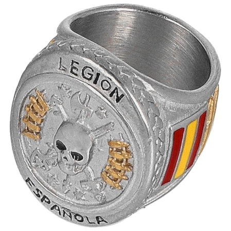 Tole 10 Imperial Legion Espanola Silvery Ring Ø19 (16168-19)