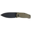 Nóż składany Civivi Sokoke Green Burlap Micarta, Black Stonewashed 14C28N by Ray Laconico (C22007-2)