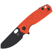 Fox Baby Core FRN Orange Knife, Black Stonewashed N690 by Jesper Voxnaes (FX-608 OR)