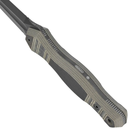 Mikov Golak LE Black/Olive G10, Black DLC N690 by Roman Hippík knife (GOLAK)