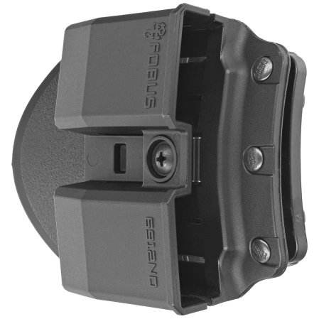 Fobus Double Magazine Pouch for Single-Stack 9mm Mag: Glock 43, 43X, 48, S&W Shield, Sig P365, Springfield XDS, Ruger (6912ND)