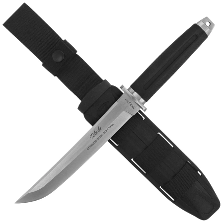 Nóż Tokisu Takeda Black Rubber, Satin 7Cr17MoV (32389)