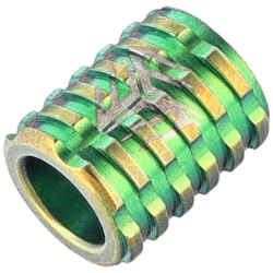 Tytanowy koralik WeKnife Ti Paracord Bead, Green (A-02A)