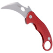 LionSteel L.E.One Knife Red Aluminum, Stonewashed MagnaCut by Emerson Design (LE1 A RS)