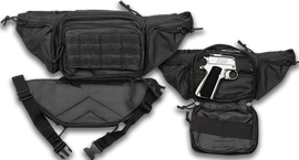 Barbaric Fanny Pack Weapon Pouch Black Nylon 600D (34984)