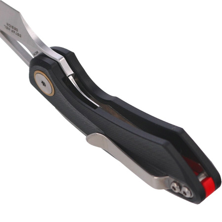 Nóż składany Bestech Bihai Black G10, Stonewashed/Satin 14C28N by Ostap Hel (BG53A-1)