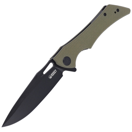 Nóż składany Kubey Raven KB245I Green G10, Dark Stonewashed AUS-10 by Jelly Jerry