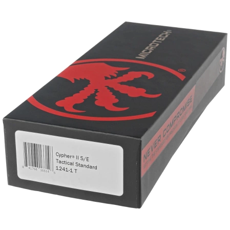 Nóż automatyczny OTF Microtech Cypher II S/E Black Aluminium, Tactical M390MK by Deryk Munroe i Tony Marfione (1241-1T)