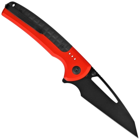 Civivi Knife Sentinel Strike Red Aluminium / Black FRN, Black K110 knife (C22025B-1)