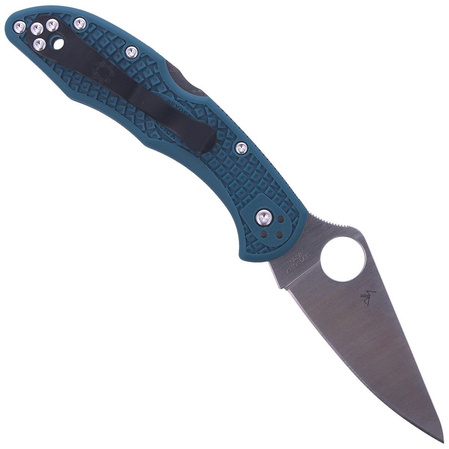 Nóż składany Spyderco Delica 4 FRN Blue, K390 Plain (C11FPK390)