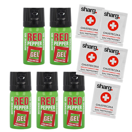 Sharg Defence Green Gel 2mln SHU Pepper Spray, Cone 40ml (10040-C)