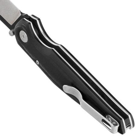 Bestech Snakebird Knife Black Micarta, Satin / Black PVD 14C28N (BG58B)