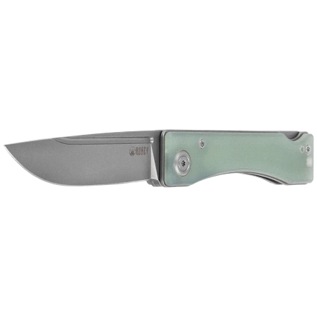Nóż składany Kubey Akino Jade G10, Beadblasted 14C28N by Tiguass (KU2102B)