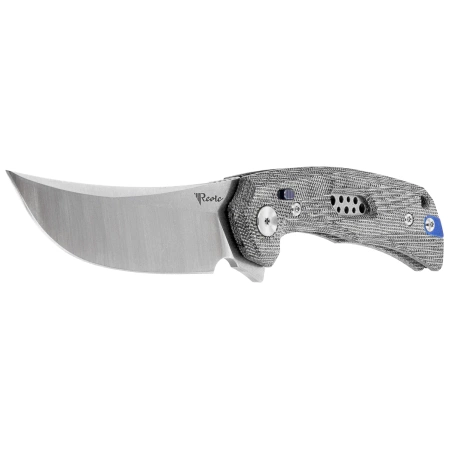 Reate PL-7 Knife Black Micarta, Satin Nitro-V (PL-7 BKM SAT)
