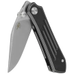 Bestech Icarus Knife Black Stonewashed Titanium, Satin M390 by Nick Rogers (BT2302A)