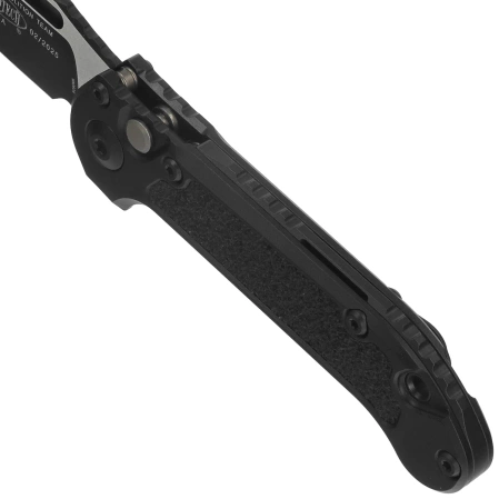 Microtech LUDT Gen III S/E Automatic Knife Black Aluminum, Black M390MK by Tony Marfione (1135-1T)