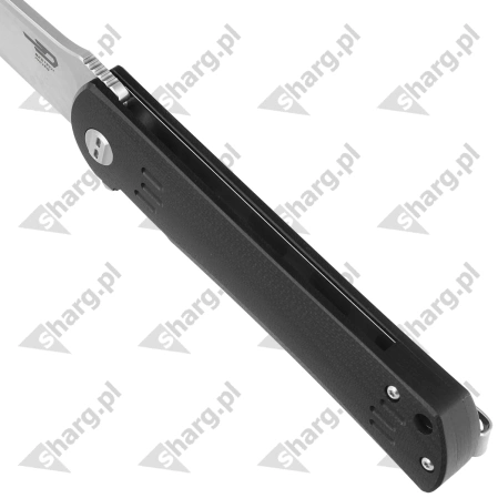Bestech Kendo Knife Black G10, Stonewashed / Satin D2 (BG06A-1)