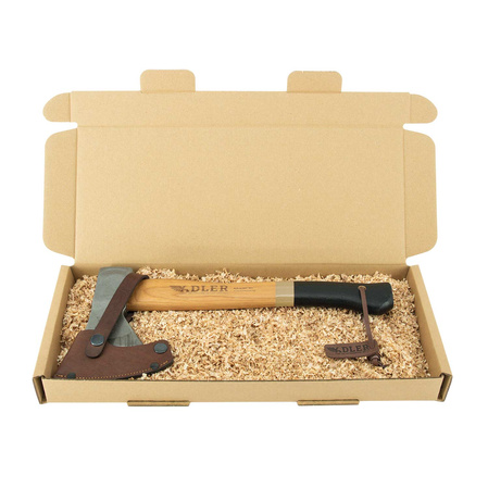 Toporek Adler Rheinland Brown/Black Hickory Wood, C60 Carbon Steel (201.0H060A013)