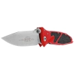 Microtech Socom Elite S/E-M Red Aluminum, Stonewashed M390 by Tony Marfione (160-10RD)