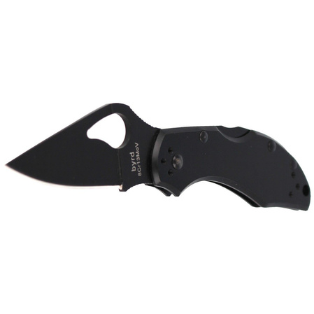 Spyderco Byrd Robin 2 Stainless Black Blade, PlainEdge (BY10BKP2)