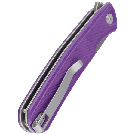 Nóż składany Sencut Scitus Purple G10, Gray Stonewashed D2 by Ostap Hel (S21042-2)