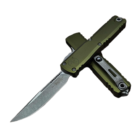 Microtech Ultratech Gen IV S/E OTF Knife OD Green Aluminium, Apocalyptic M390MK by Tony Marfione (11214-10APOD)