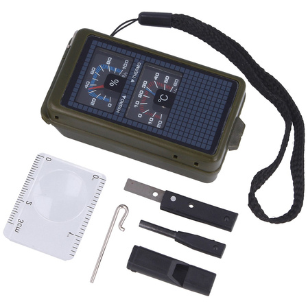 Kompas Dingo Green Outdoor Compass z akcesoriami outdoorowymi (33755)