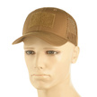M-Tac Mesh Flex Rip-Stop Cap with Velcro, Coyote Brown L/XL (40570017-58)