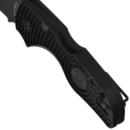 Nóż składany Spyderco Lil' Native Lightweight Black FRN, Black DLC CTS BD1N by Eric Glesser (C230PBBK)