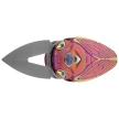Nóż składany Rike Knife RK Cicada-PG Purple / Gold Titanium, Bead Blasted M390