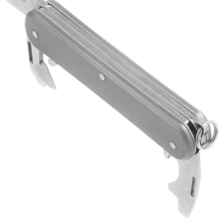 Fox Vulpis 3 Sandblasted Titanium, Polished M390 Pocket Knife (FX-VP130-3 TI)