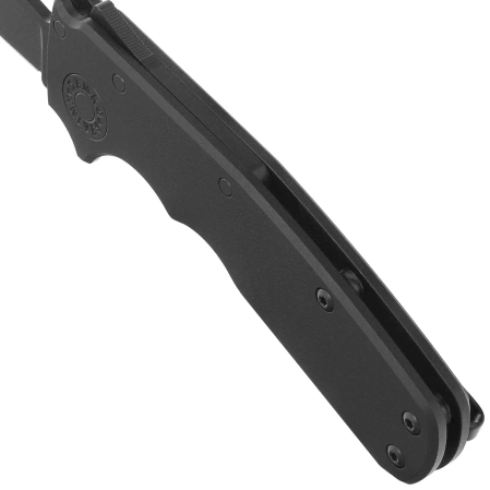 Nóż składany Demko Shark Cub Stealth Slicer Shark Black Aluminium, Black DLC CPM20CV by Andrew Demko (SC-STE-20CVDLC-BK-SS)