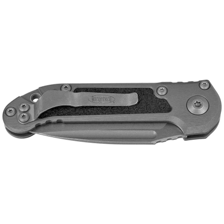 Nóż automatyczny Microtech LUDT Gen III S/E Natural Clear Aluminium, Apocalyptic M390MK by Tony Marfione (1135-10APNC)