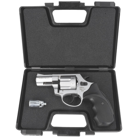 BAS Voltran Ekol Viper 2.5'' White cal. alarm revolver .22 Long Blanc