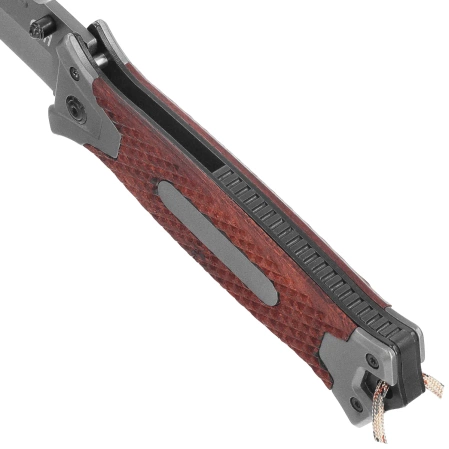 Herbertz CJH Knife Rattan Wood, Titanium 420 (10000398)