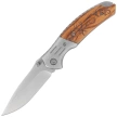 Nóż składany Martinez Albainox Hunting Deer Zebra Wood, Satin 3Cr13Mov (18518GR4210)