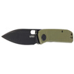 Kubey Knife Hyde, Green G10, Dark Stonewashed 14C28N by Colin Maisonpierre (KU2104B)