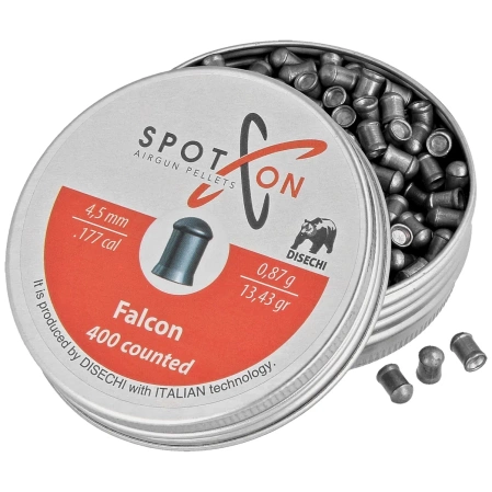 Śrut Spoton Falcon 4.5 mm, 400 szt. 0.87g/13.43gr