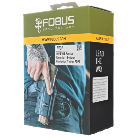 Fobus PDP9 Boltaron IWB holster for Walther PDP9