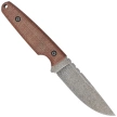 Za-Pas Handie Brown Micarta, Acid Stonewash NMV (HAN-ST-M-BR)