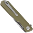 Bestechman Knife Dundee OD Green G10, Grey Titanized / Satin D2 by Ostap Hel (BMK01E)