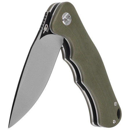 Bestech Bobcat Knife Green G10, Black Stonewashed / Satin D2 (BG22B-2)