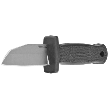 Nóż Demko Armiger 2 Shark Foot Black TPR, Satin 4034SS by Andrew Demko (ARM2-4034SS-SF)