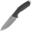 Remette RT-Allosaurus Knife Black G10, Stonewashed D2 (RTAS-B)