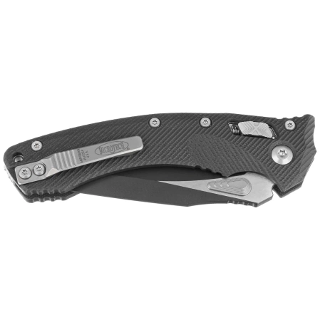 Microtech Amphibian Ram-Lok P/S Fluted Black G10, Black M390MK by Tony Marfione (137RL-2FLGTBK)