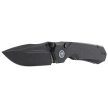 Nóż składany Remette Rhino Black G10, Black Stonewashed Titanium D2 (RNDG1)