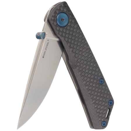 Real Steel Luna Boost Black Carbon Fiber/Titanium, Satin N690 by Poltergeist Works (7076)