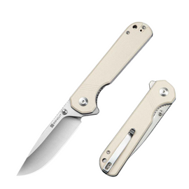 Nóż składany Sencut Aetheris Ivory G10, Satin 9Cr18MoV (S24095-1)