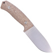 LionSteel M3 Natural Canvas Micarta, Satin Niolox by Michele Pensato (M3 CVN)